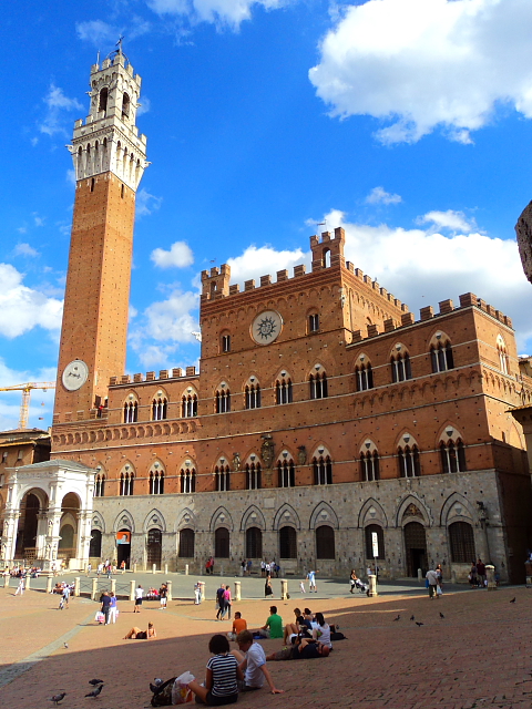 Piazza del Campo in Siena, Italy